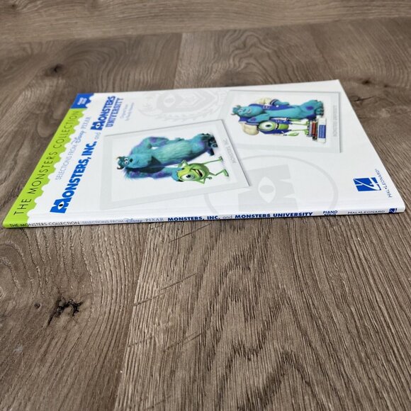 The Monsters Collection Sheet Music Selections Book Disney Pixar Hal Leonard - Picture 3 of 5